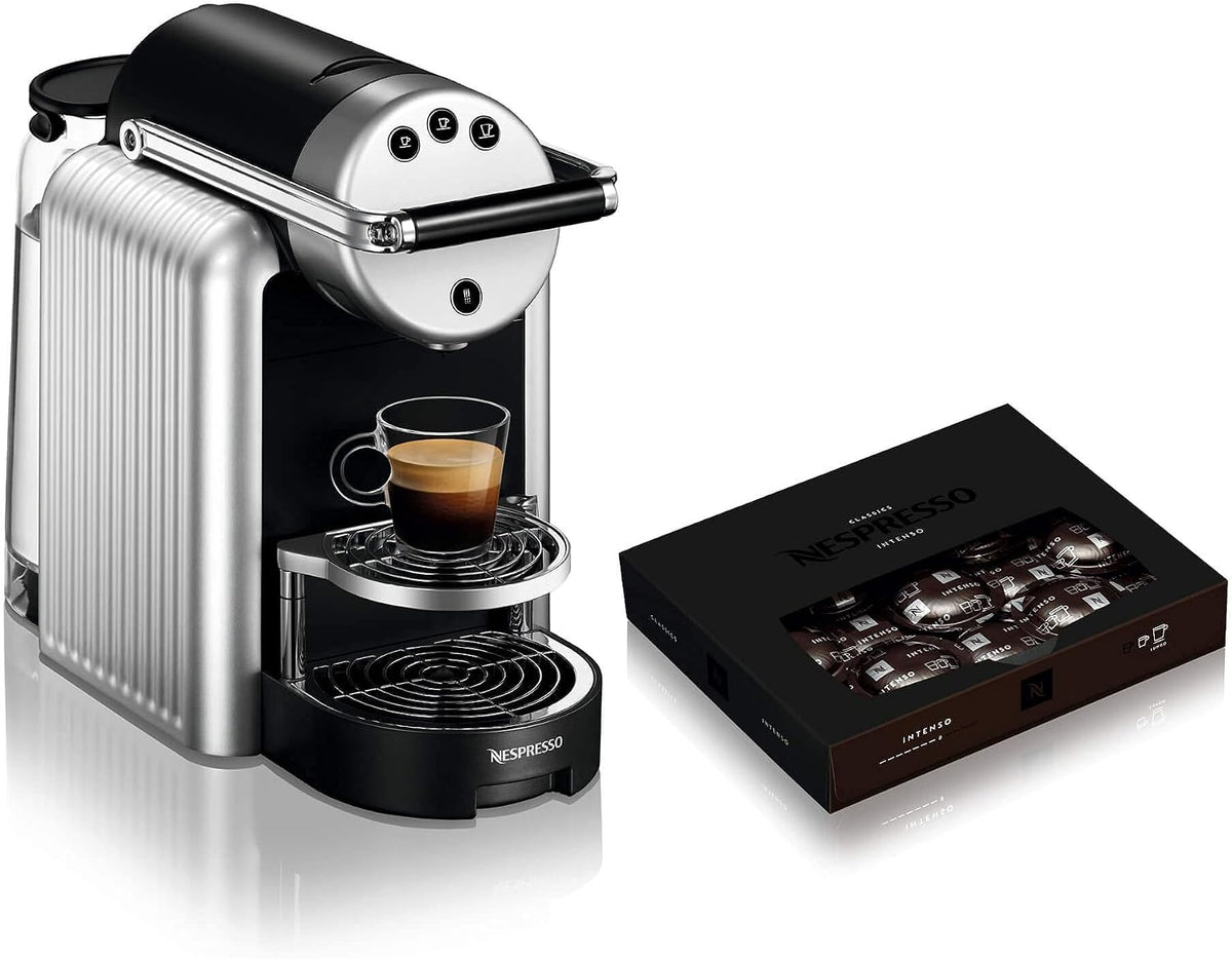cafetera, plata, para la oficina, Nespresso