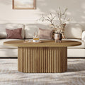 mesa, 120 × 60 × 45 cm, madera, marrón, para la oficina, para el salón, Tribesigns, 120 x 60 x 45 cm