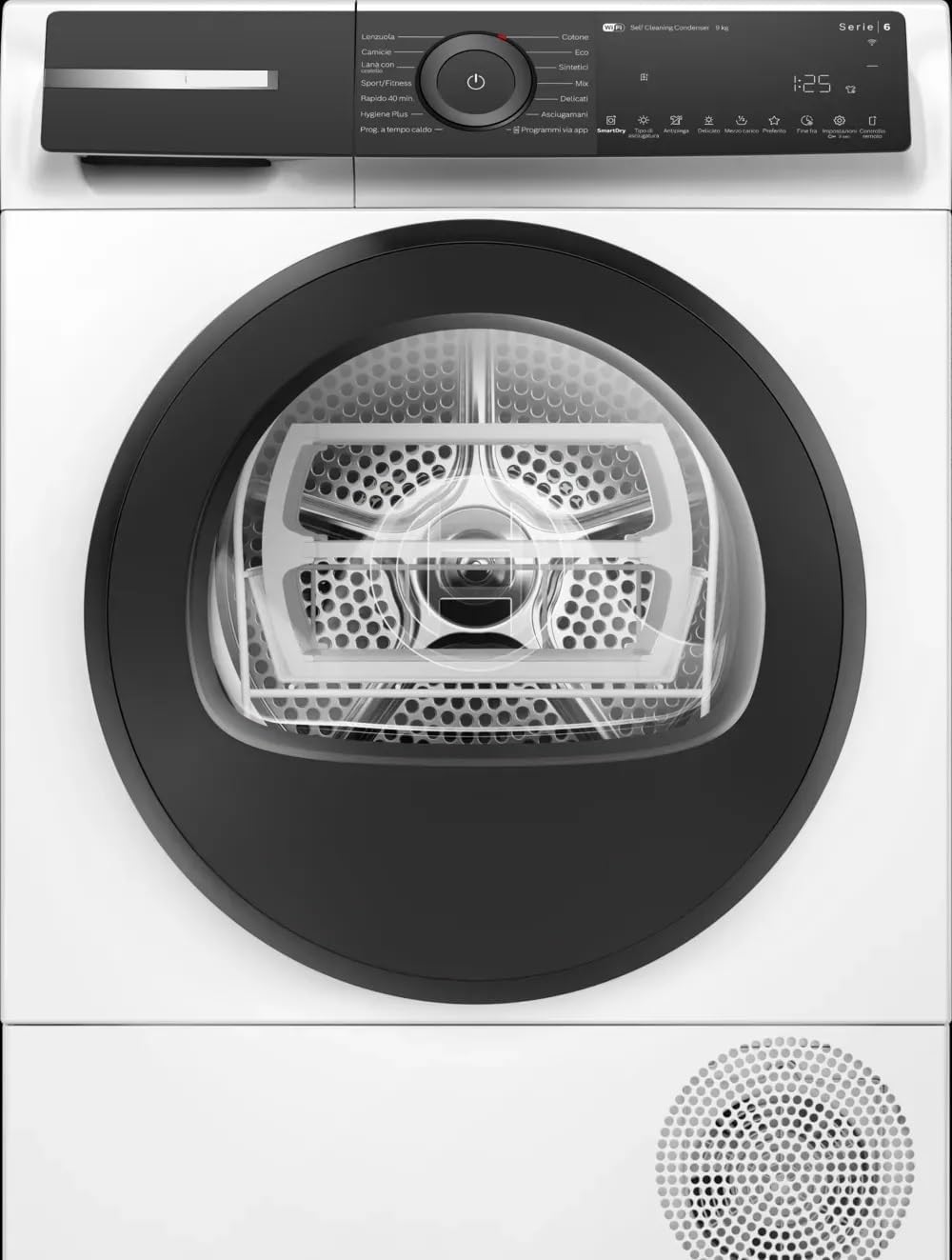Bosch WQH245B0IT Secadoras con bomba de calor, 84,2 × 63,4 × 60 cm, 9 kg