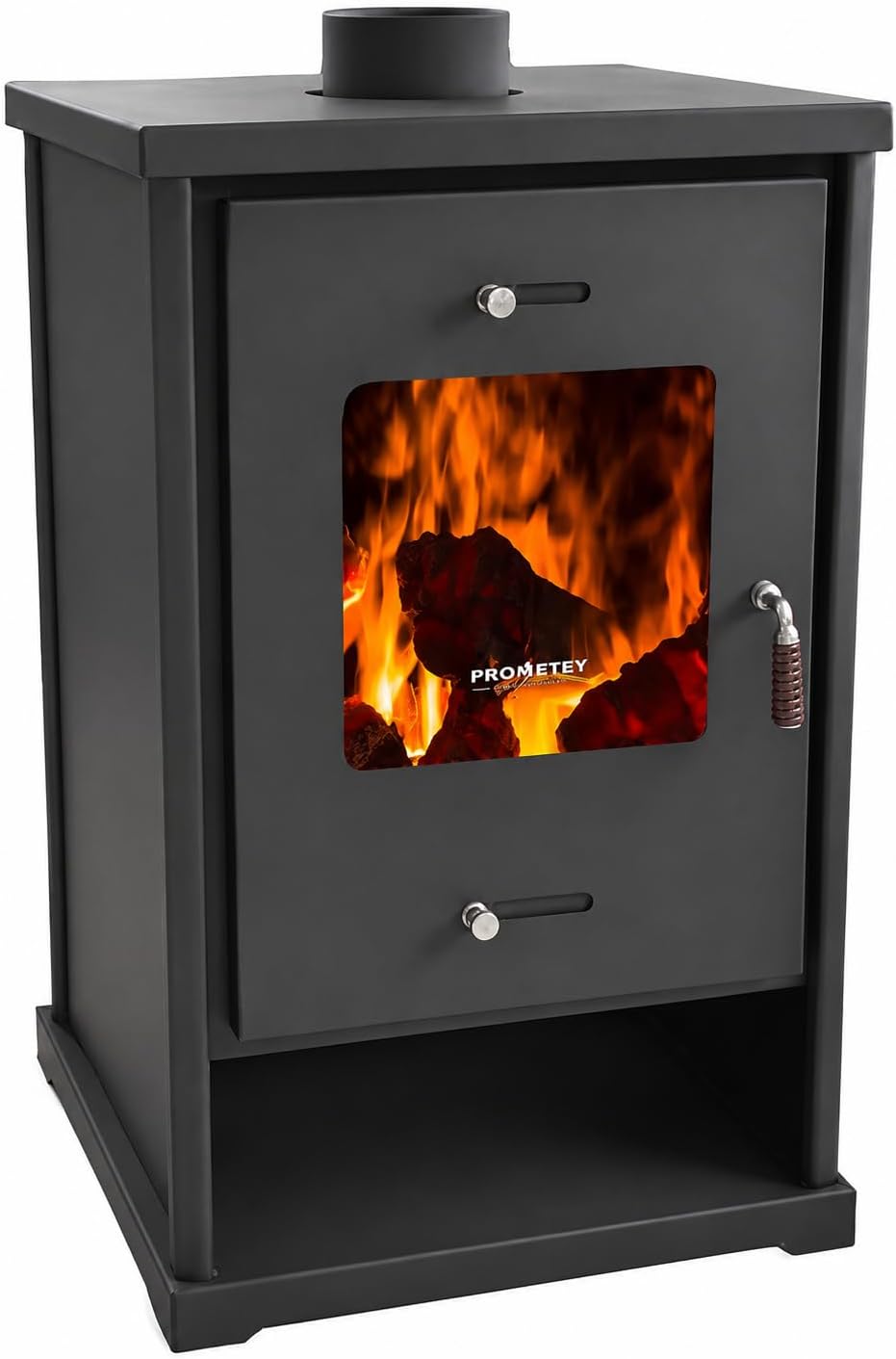 horno, 79 cm, 10,2 kW, 64 kg, Prometey, Prometey EEK A+ EKO 96175 - Estufa de leña (10, para taller, altura 79 cm, ancho 50 cm, profundidad 42 cm