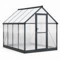 Invernadero de Aluminio y Policarbonato 250x185x195 cm