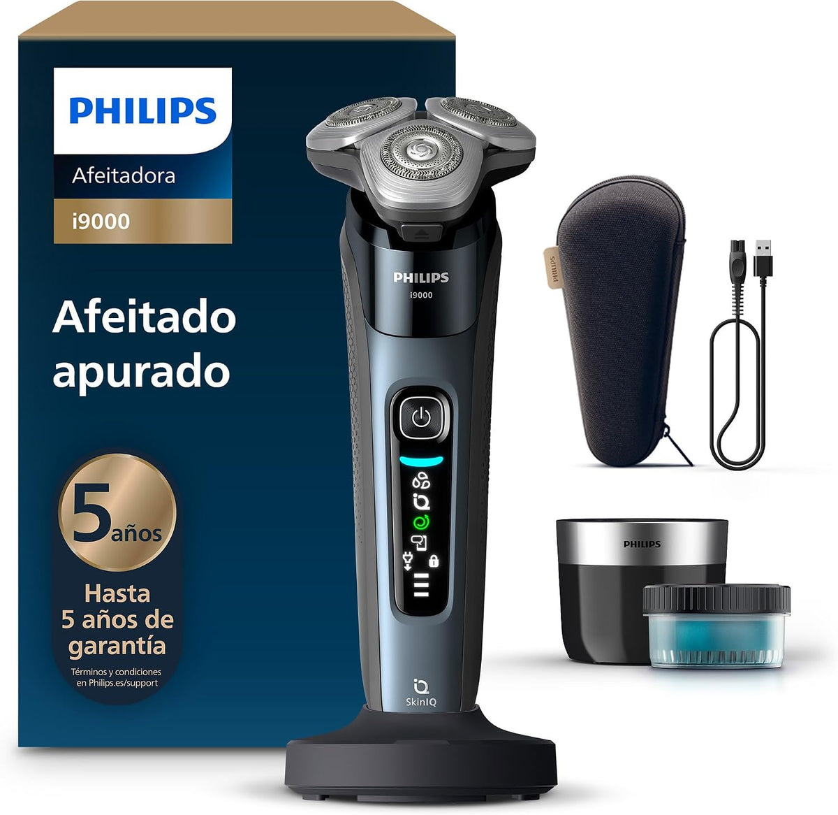Philips X9001/30 Afeitadoras eléctricas rotativas para hombre, 00 mm, Philips i9000