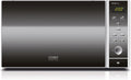 Microondas sencillos, 31,5 cm, 900W, 1250W, 2200W, acero inoxidable, negro, Caso, 5 cm - pantalla digital