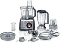 Bosch MC812M844 Robots de cocina, 1250 W, acero inoxidable, negro, para la cocina, MultiTalent 8