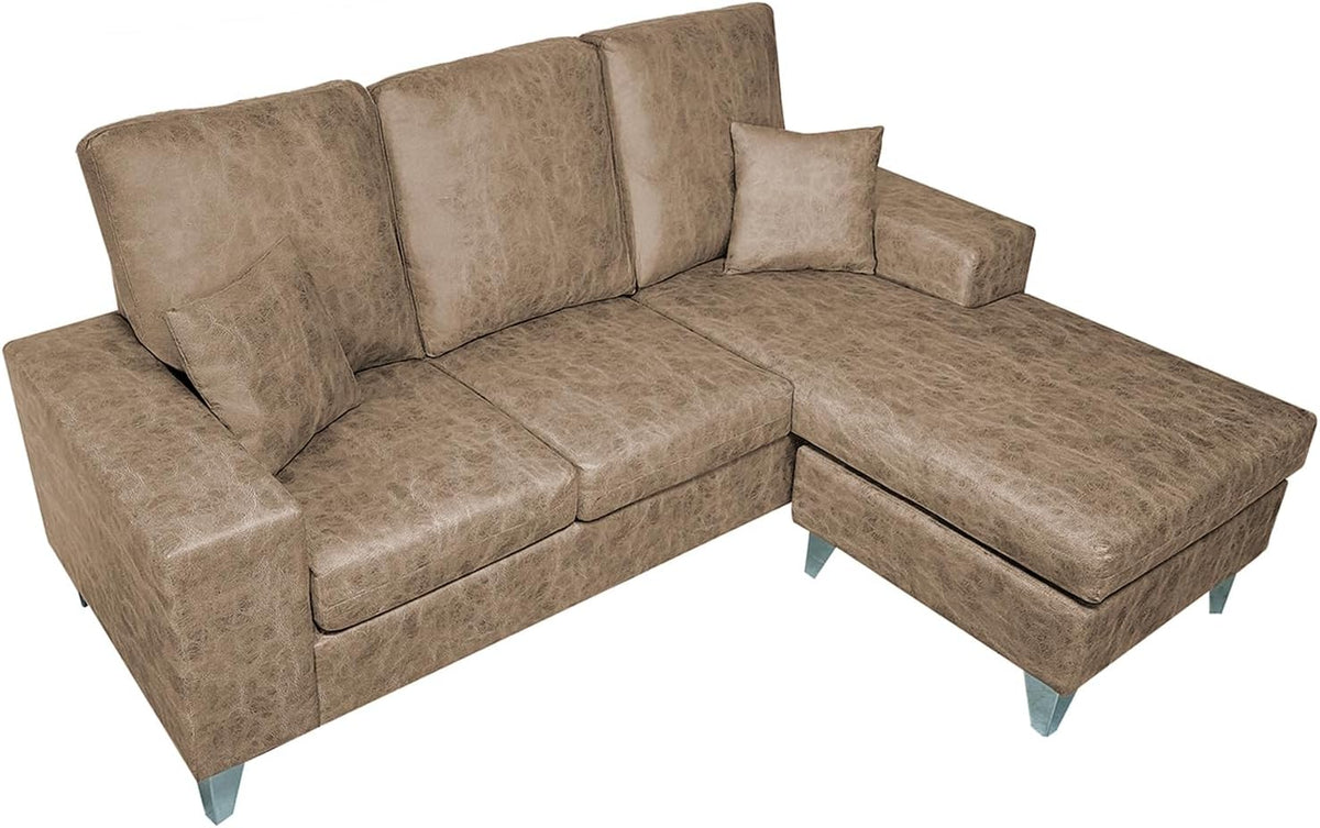 sofá, 200cm, amuéblate online, con Cojines Decorativos