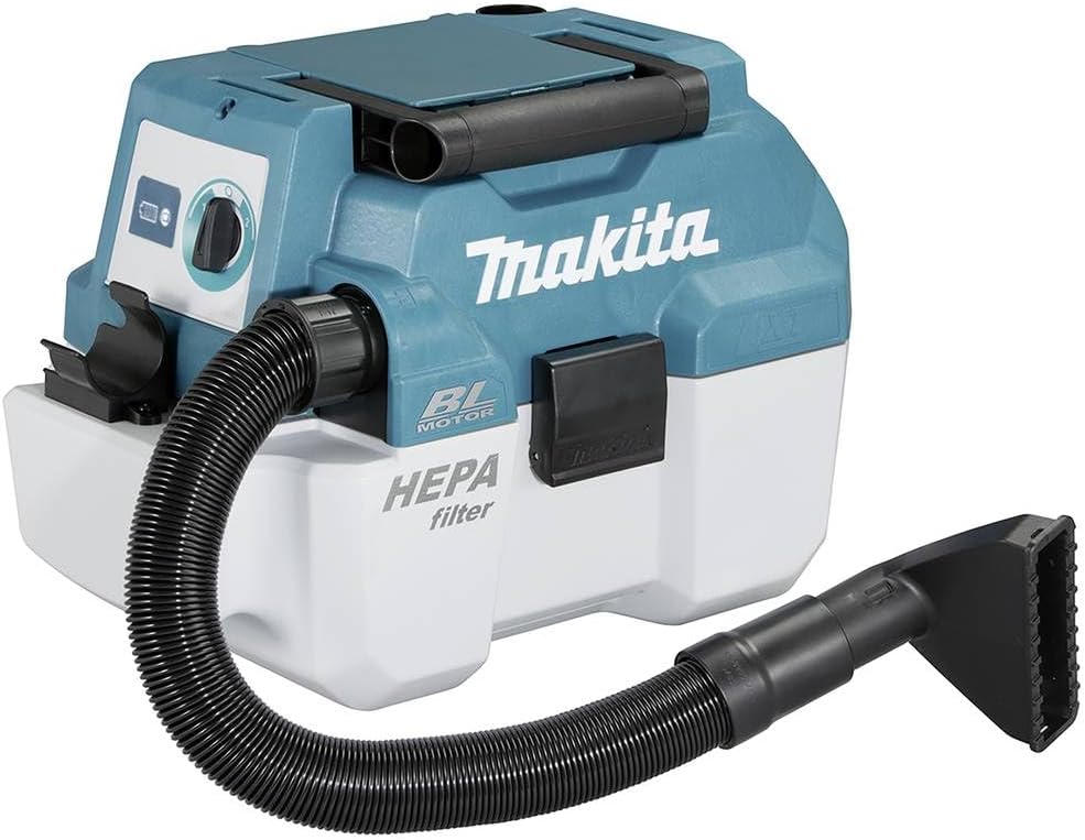 Makita DVC750LZX3 aspirador, 28 mm, 18 V, inalámbrico, sin batería, sin Cargador)