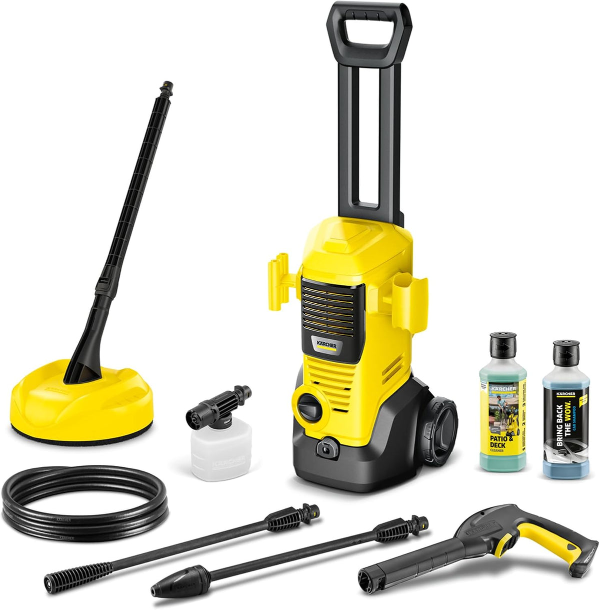 Kärcher Limpiadoras a presión, 360 l, 4,2 kg, Kärcher Hidrolimpiadora K 2 Premium FJ Home, 110 Bar, caudal: 360 l/h, Rendimiento: 20 m2/h