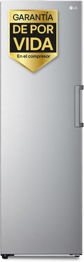 LG GFT41PZGSZ Congeladores verticales, 186 cm, 355 L, No Frost, control inteligente, 1 Puerta, Compresor Smart Inverter, de 355 L y 186 cm