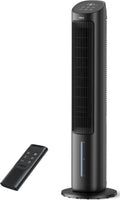 Ventiladores de torre, 102 cm, DREO, DREO Ventilador de torre con refrigeración silenciosa, enfriador de aire de 102 cm, 3 modos, 4 velocidades