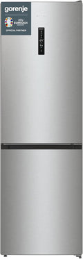 frigorífico DA2XL4, 185 cm, 204 l, 96 l, 38 dB, No Frost, con iluminación LED, acero, Gorenje