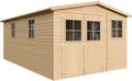 herramienta M337, 324 × 516cm, madera, para el jardín, TIMBELA