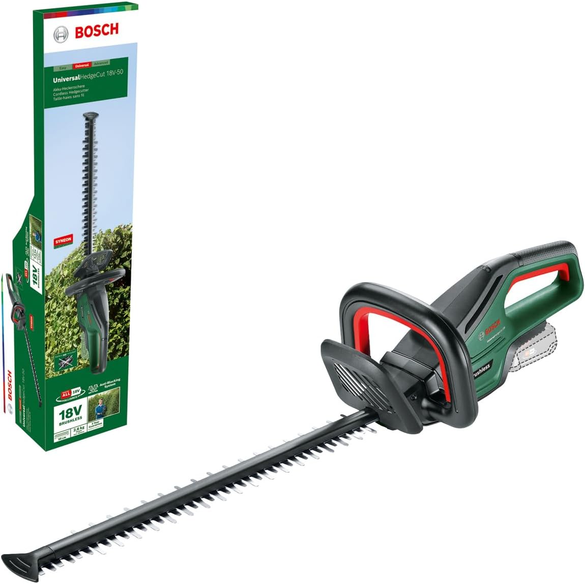 Bosch Cortasetos, 20 mm, 18V, inalámbrico