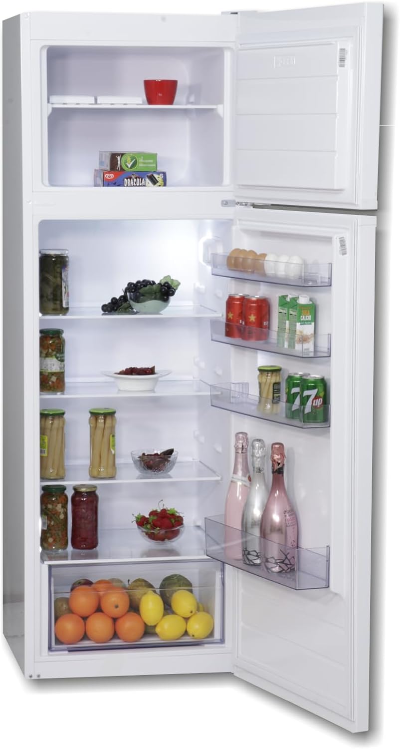 frigorífico, blanco, ROMMER, ROMMER Frigorifico FE 355, capacidad 312 litros