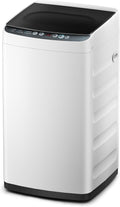 lavadora MLTW09M1BWW, con iluminación LED, acero inoxidable, blanco, Midea, 0.9 pies cúbicos