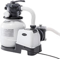Intex piscina, 38 mm, 7.900 L, 37.800 L, Intex 55226 - Depuradora de Arena Krystal Clear 7.900 L/H, 6 Funciones y Sistema de Bloqueo
