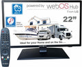 Smart TV, 100 × 100 mm, 12 V, control inteligente, Unispectra, 3X HDMI, 2X USB, Magic Remote. Televisores de 12 V para autocaravanas