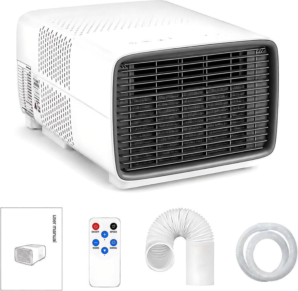 aire acondicionado, 280W, SENODON, Aire Acondicionado Portátil para Habitación Pequeña, Enfriamiento Rápido 2700 BTU