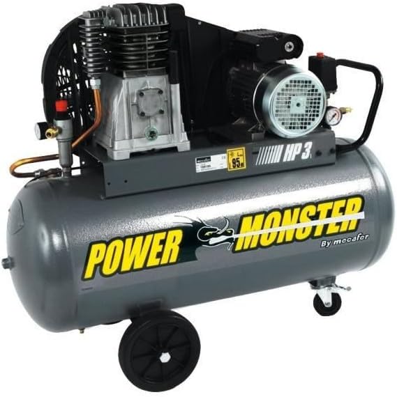 hp Compresores de aire, 100 L, Mecafer Power Monster 425193-3 hp compresor 100 L mono