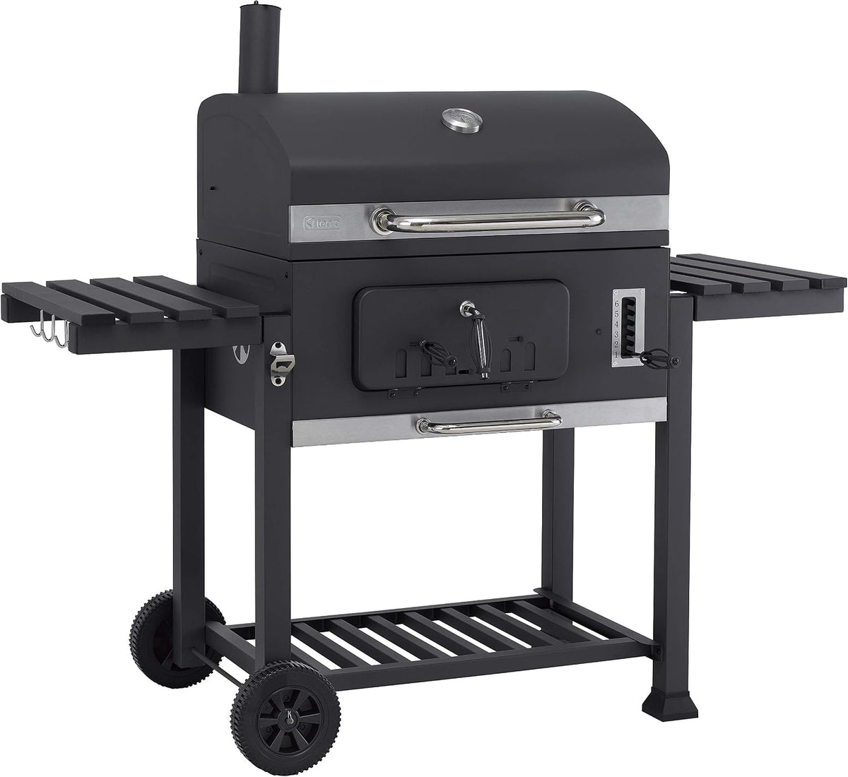 barbacoa, 71,5 × 46 cm, Tepro, superficie de la parrilla: 71, 5 x 46 cm aprox
