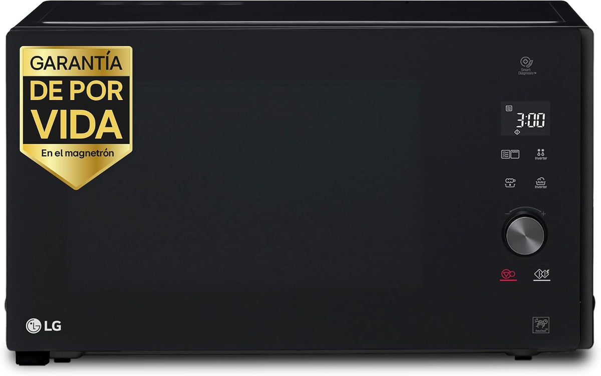 LG MH7265DPS Microondas con grill, 36 cm, 1000W