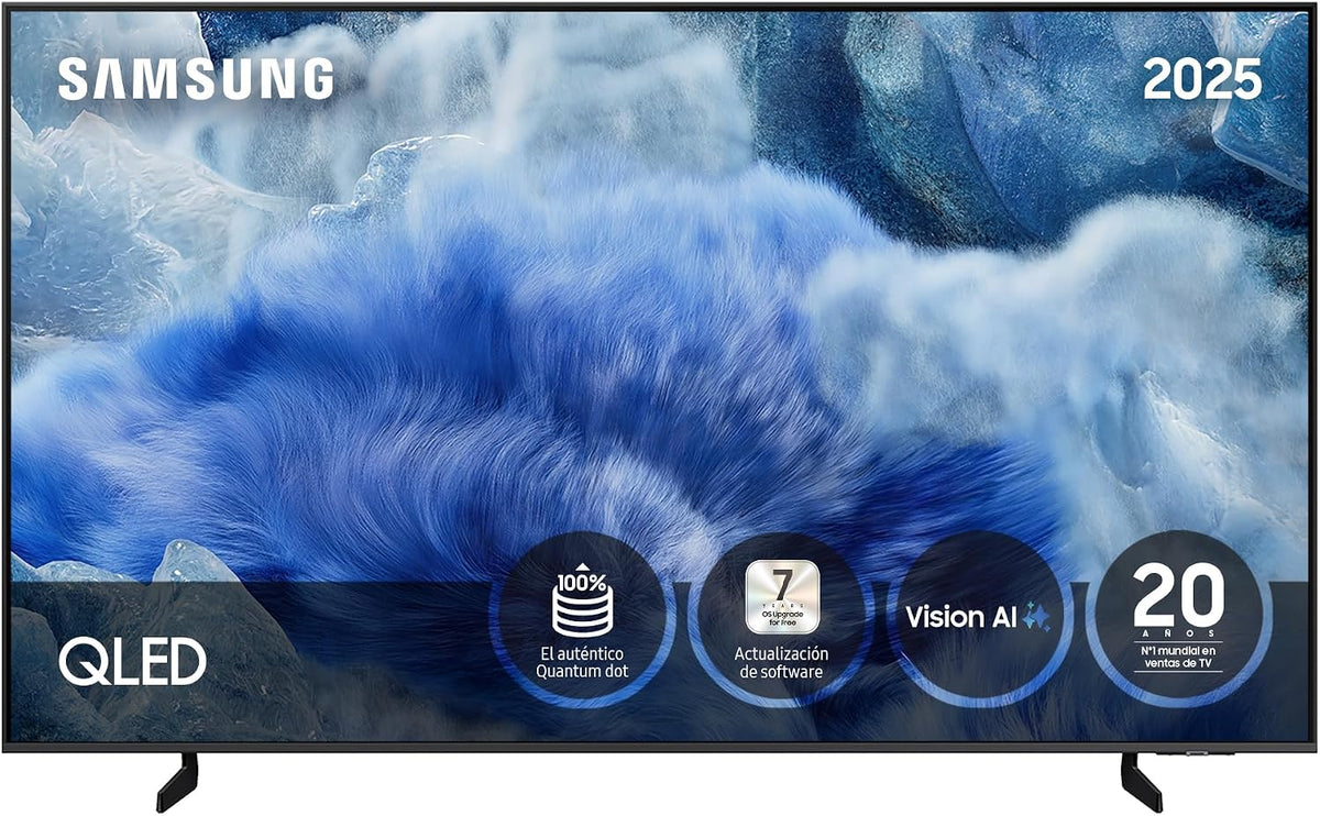 Samsung Q8F Smart TV, control inteligente, 100% Volumen de Color con Quantum Dot