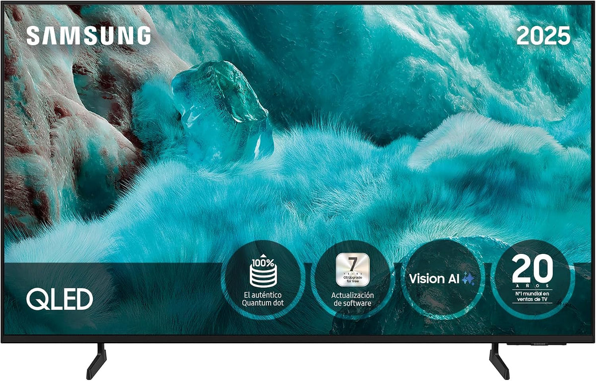 Samsung Q7F Smart TV, control inteligente, 100% Volumen de Color Quantum Dot y más de 500 Canales TV Plus