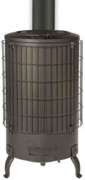 Calefacción de combustibles sólidos, 38 × 38 × 65 cm, 15 kg, madera, VDC, L4 ECONOMICA, 38x38x65 cm