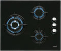 placa de inducción, 59 cm, vidrio, negro, Cata, Modelo CIB 6021 BK, 3 Fuegos, Ancho 59 cm