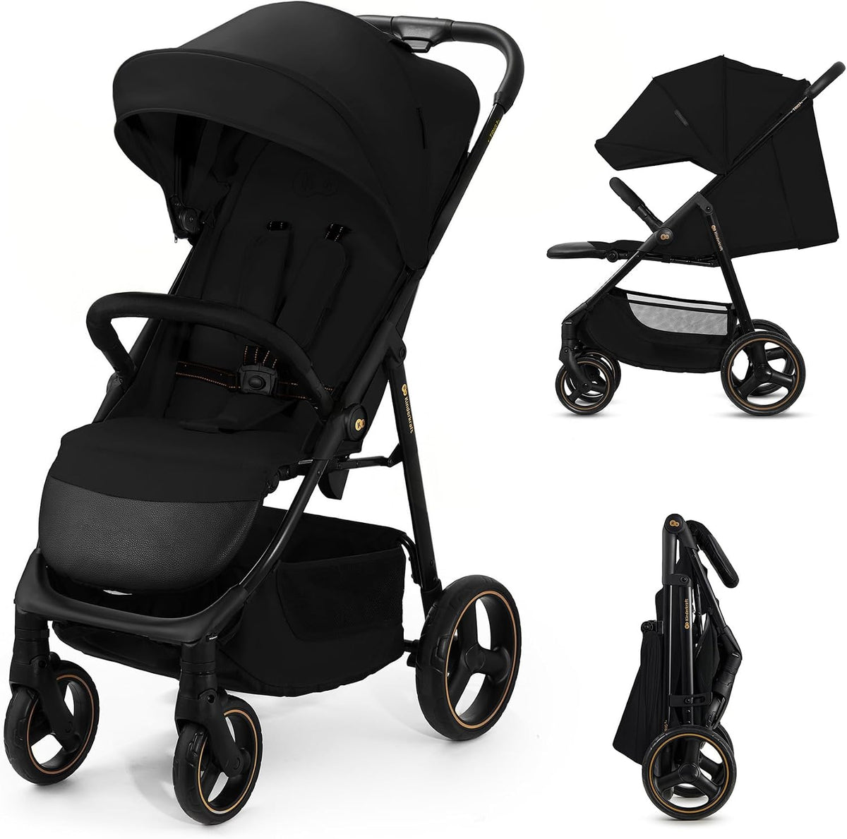 silla, 22 kg, regulable, negro, Kinderkraft, Kinderkraft TRIG 3, hasta 22 kg