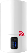 calentador de agua, 45 × 47 × 55,3 cm, con WiFi, control inteligente, Ariston, Ariston Lydos Wifi - Termo Eléctrico 50 Litros Vertical