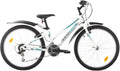 De montaña, 160 cm, aluminio, Multibrand Distribution, 18 velocidades, para niñas, Adecuada para 130