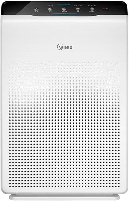 Purificadores de aire H13, para la oficina, para el salón, Winix, Filtro H13 HEPA, CADR 390 m3/h (hasta 99 m2). Tecnología PlasmaWave. Reduce el 99