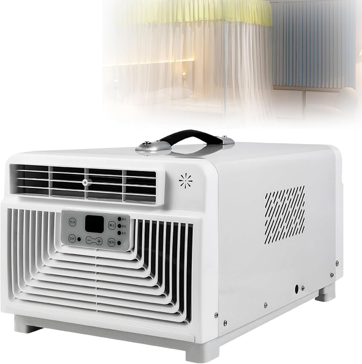 Aires acondicionados móviles, 280W, 45dB, control inteligente, SENODON, Smart Portable Air Conditioner, 2700 BTU Compressor, 280W Energy Saving