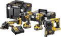 DEWALT DCK422P3T-QW herramienta, 18V, inalámbrico, DEWALT Kit 4 herramientas no escobillas 18V XR 3 baterías 5Ah