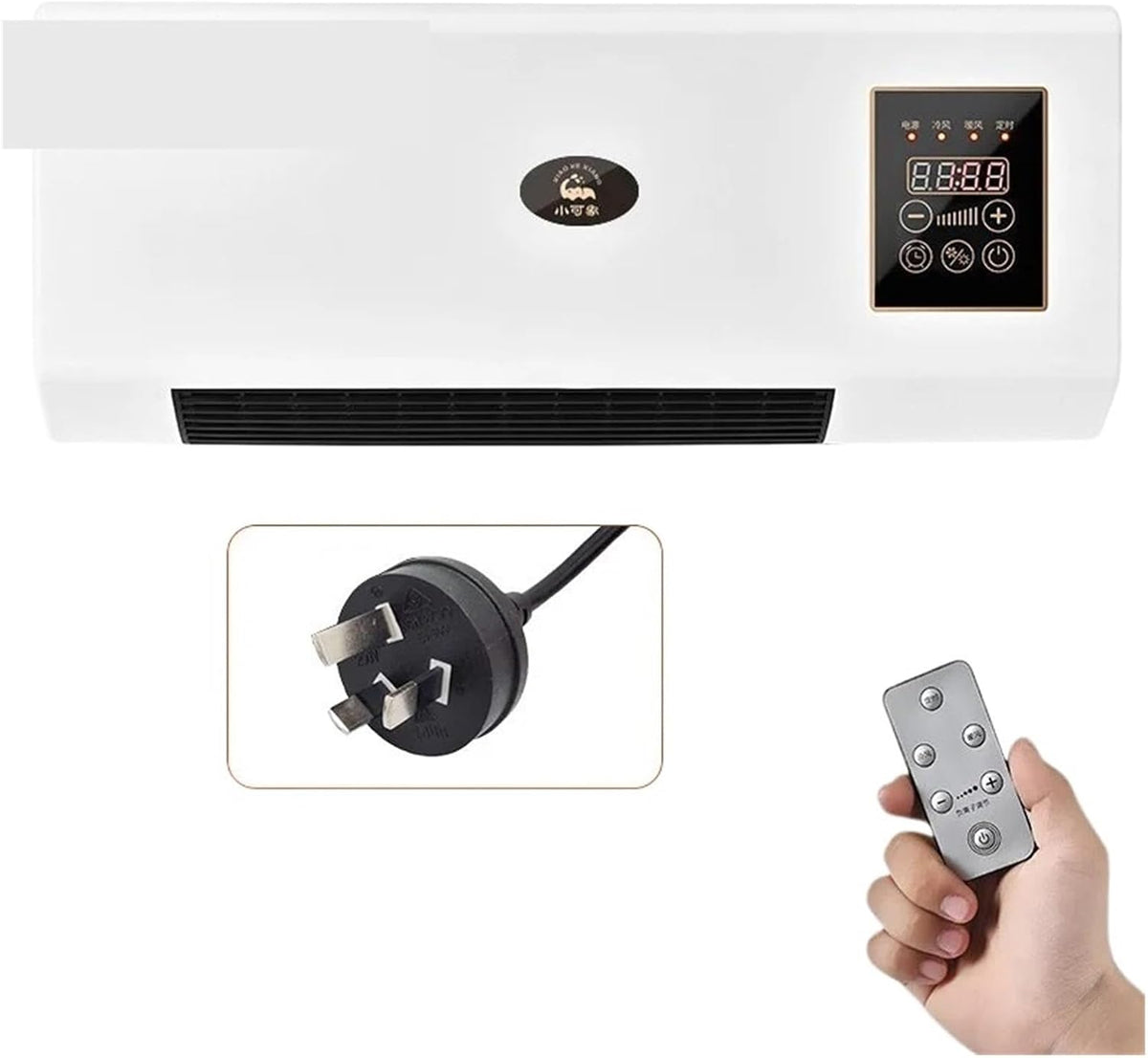 aire acondicionado, 55 × 24 × 12cm, WVYHLAMRC, aire acondicionado dividido con Control remoto