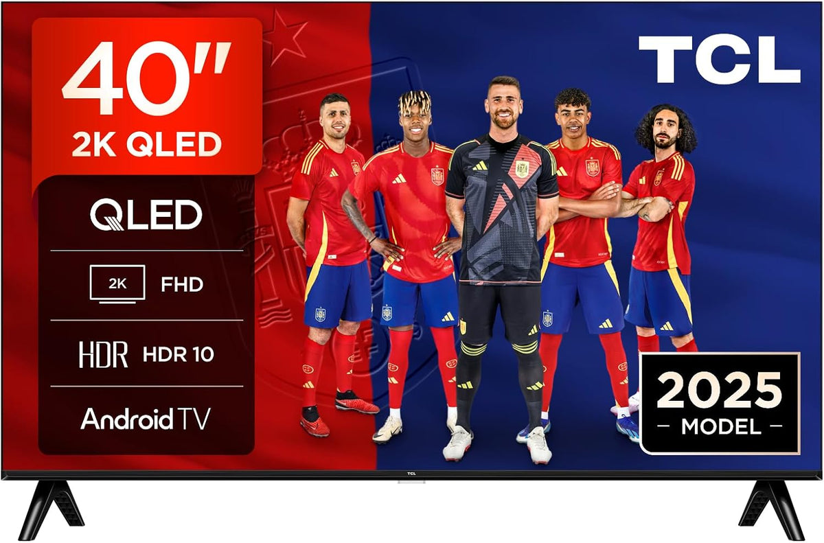 Smart TV, control inteligente, TCL, TCL 40V5C Televisor 40 Pulgadas QLED Full HD Smart TV