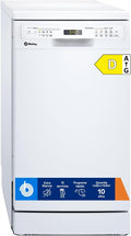 lavavajillas, 45 cm, blanco, Balay Electrodomésticos, 10 Servicios, 3VN4031BA