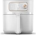 Philips HD9876/20 freidora de aire, 8,3 L, 2 kg, con WiFi, blanco, Philips Airfryer Combi Serie 7000 XXL - 8, 22 en 1 Airfryer, Conexión WiFi