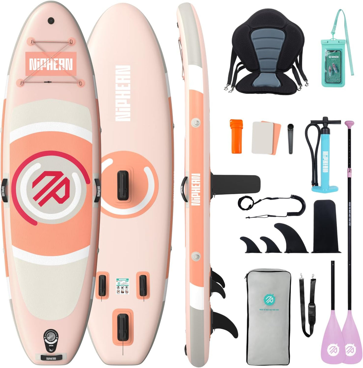 Tablas hinchables, 320cm, niphean, Niphean Tabla Paddle Surf Hinchable con Accesorios 320cm Sup