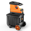 Astilladoras, trituradoras y máquinas para mulching GT10, 45mm, 2800W, 60L, regulable, DOVAMAN, 2800W con Motor Brushless, Hasta 45mm
